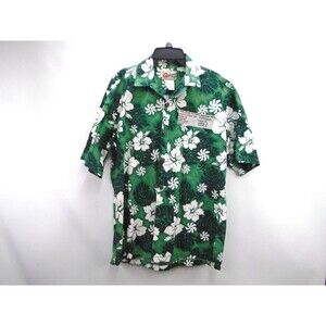 Vintage Hilo Hatties Hawaiian Original Button Shirt Men size M Made in Hawaii